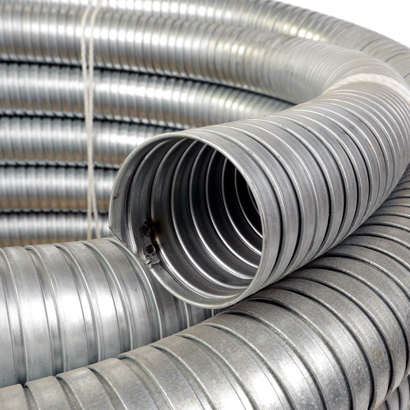 Stålslange FA 1251 - Galvaniseret kornslange Stålslange FA 1251 - Galvaniseret kornslange