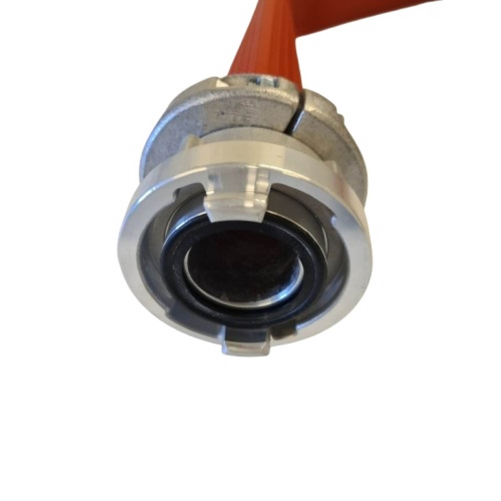 Kobling med klemring monteret Kobling med klemring monteret