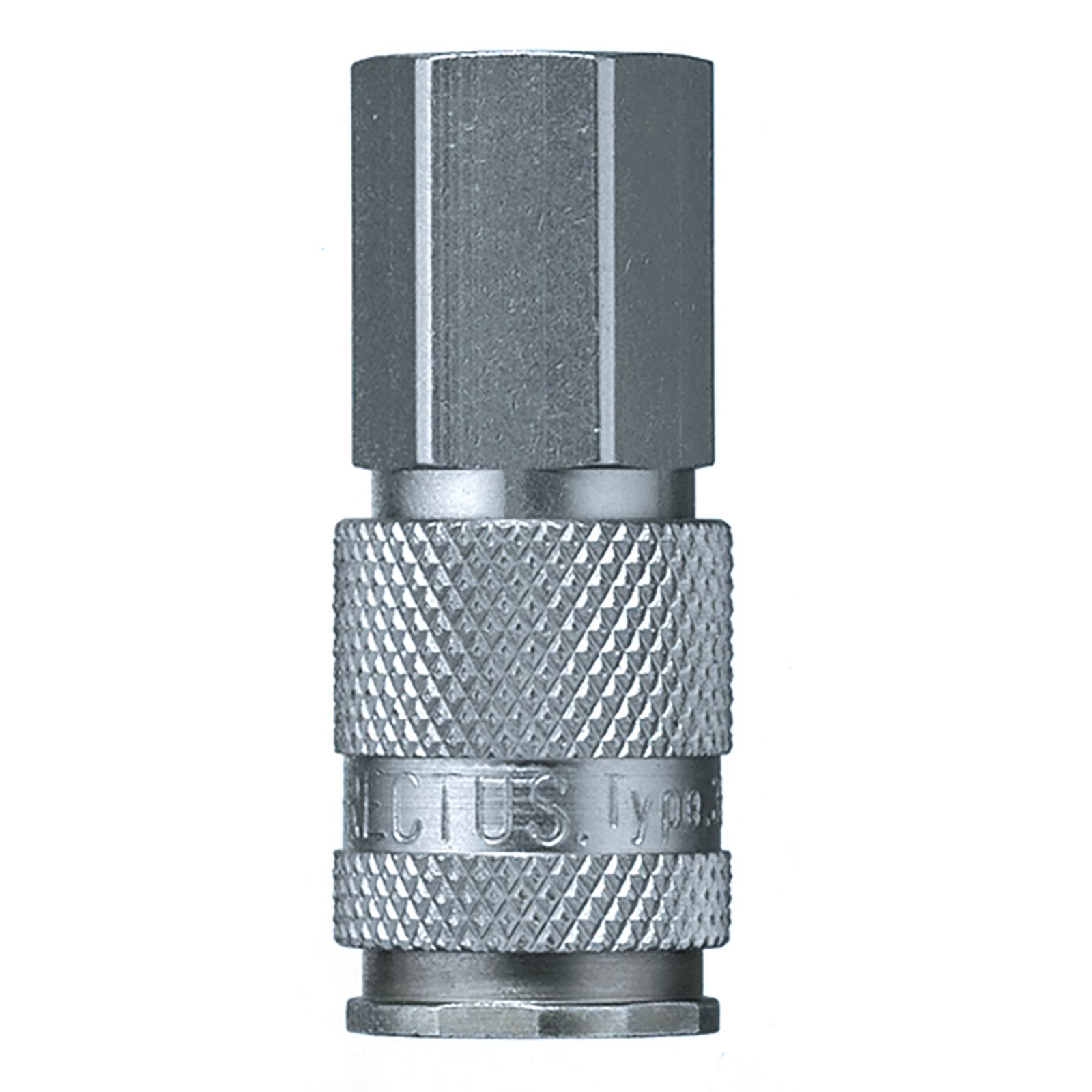 Rectus trykluftkobling, IRG, forniklet stål Rectus trykluftkobling, IRG, forniklet stål