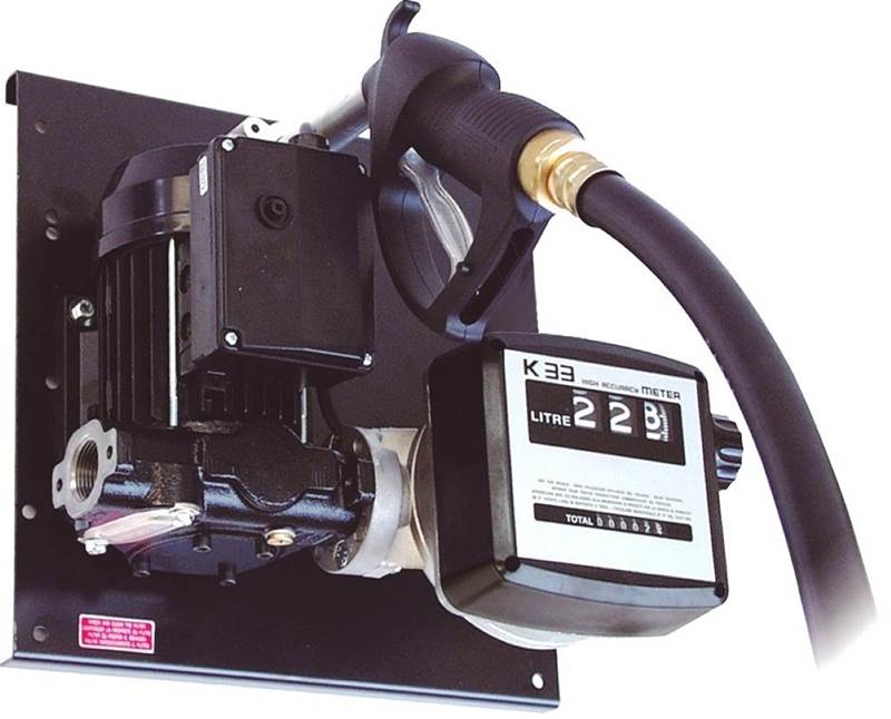230V dieselpumpesæt m. tæller 230V dieselpumpesæt m. tæller