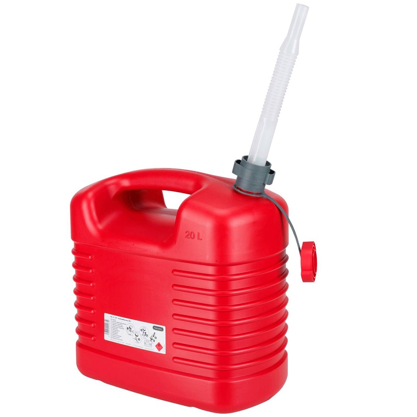 Benzindunk - rød HDPE Benzindunk - rød HDPE