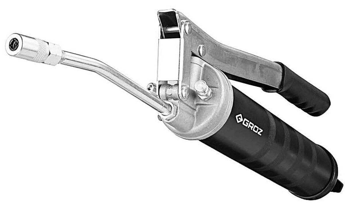 2-hånds HD-fedtpresser med fast rør til patroner og løst fedt