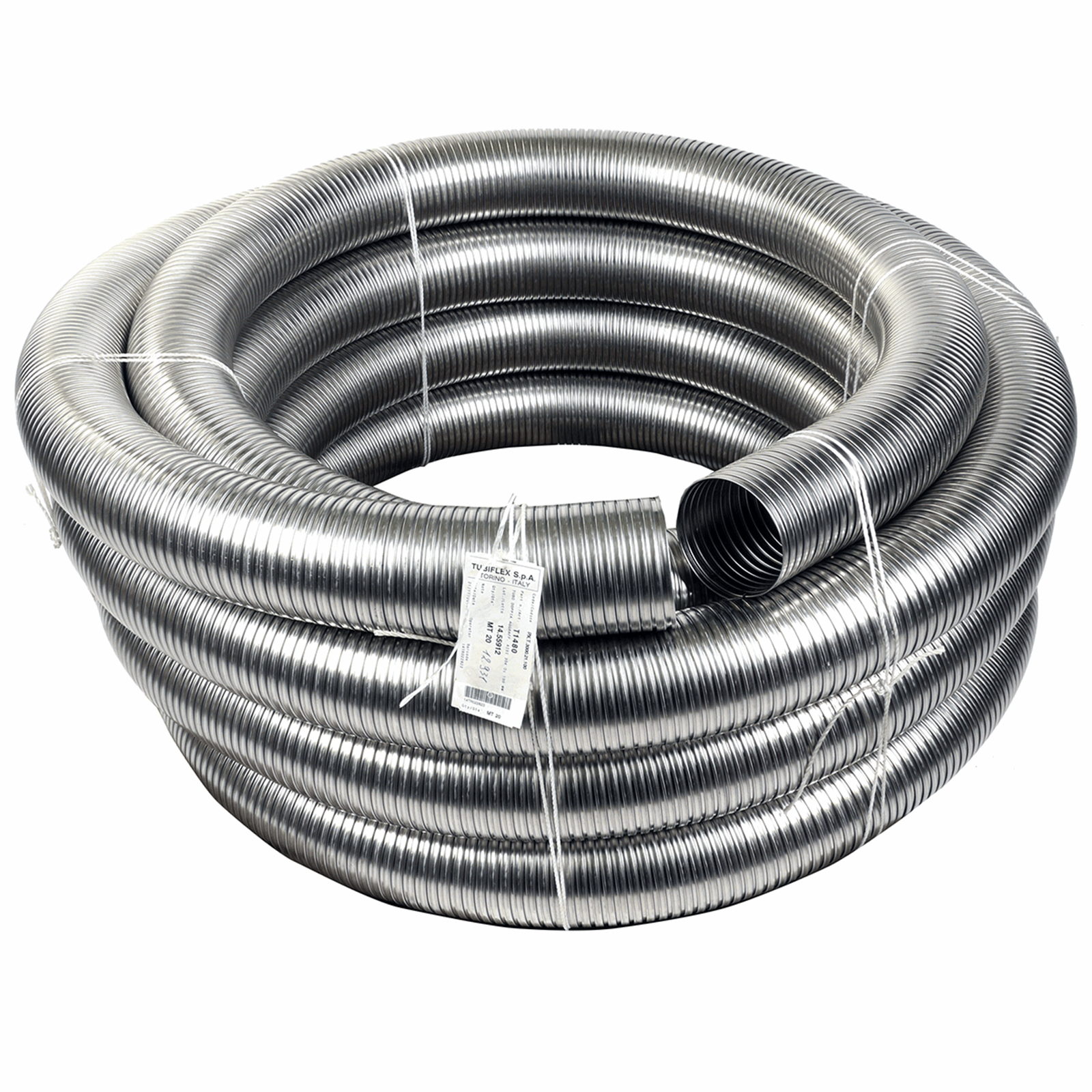 Rustfri AISI 304 kornslange, upakket Rustfri AISI 304 kornslange, upakket