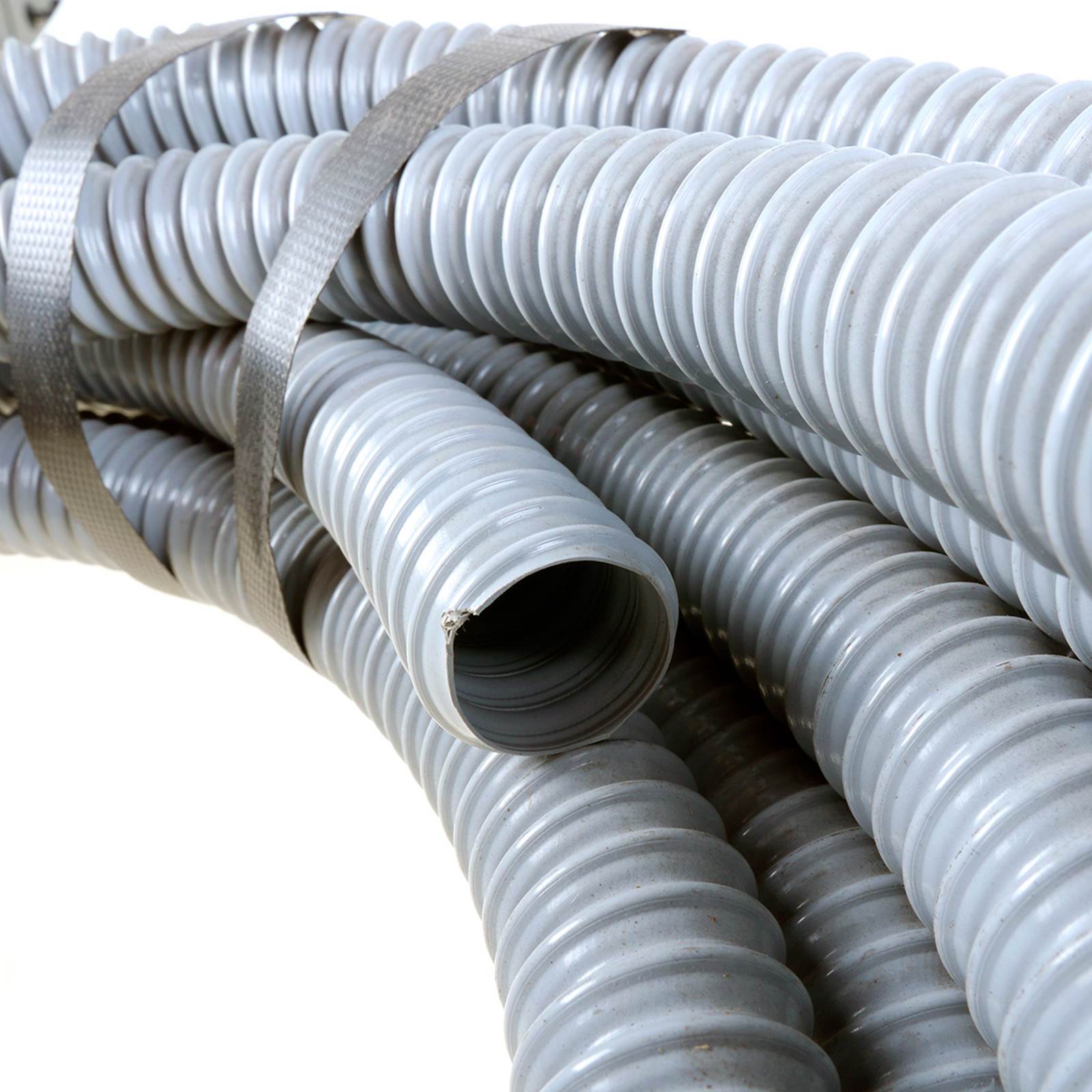 Ventilationsslange TriaVent P1N, lys grå Ventilationsslange TriaVent P1N, lys grå