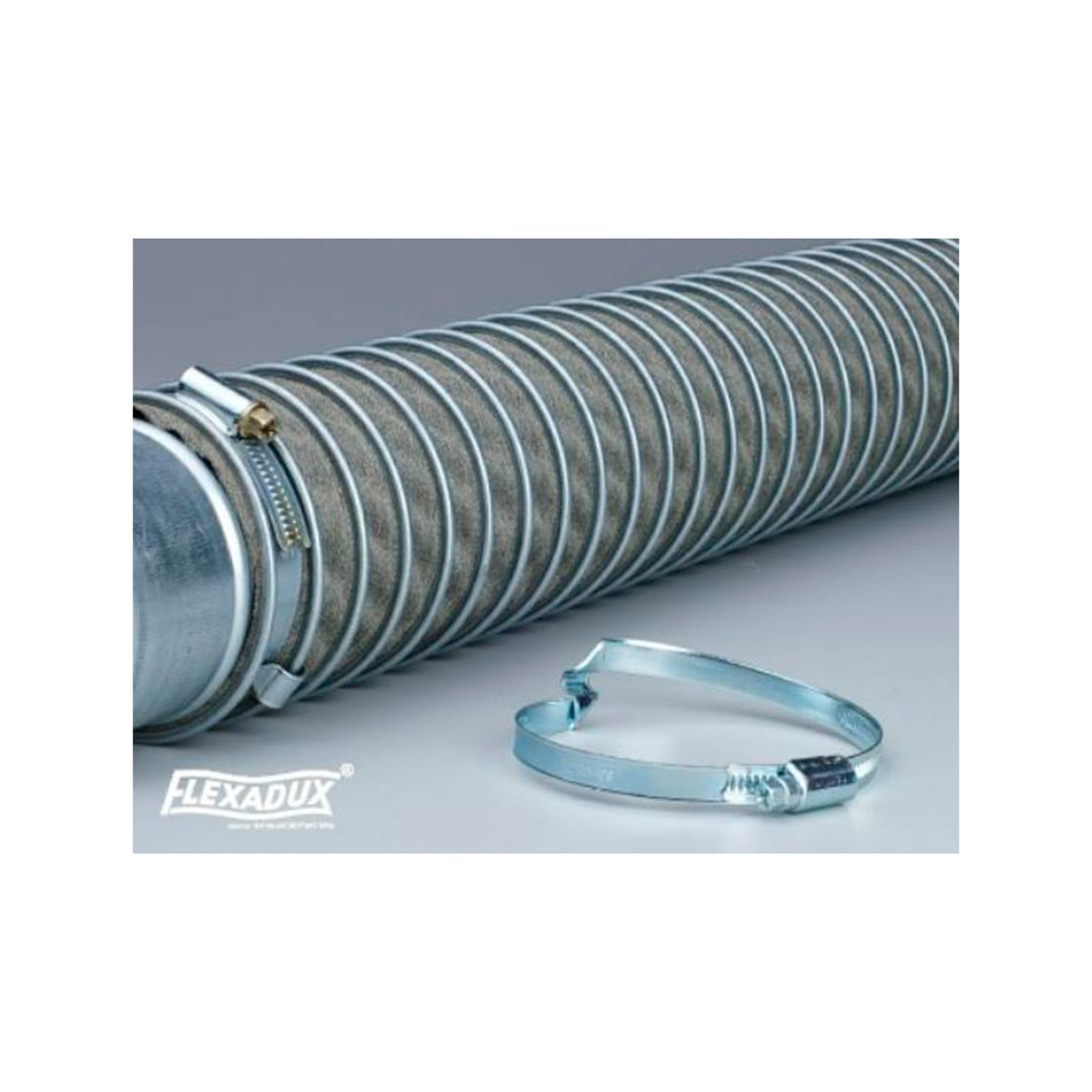 Spændebånd til slanger med metalspiral Spændebånd til slanger med metalspiral