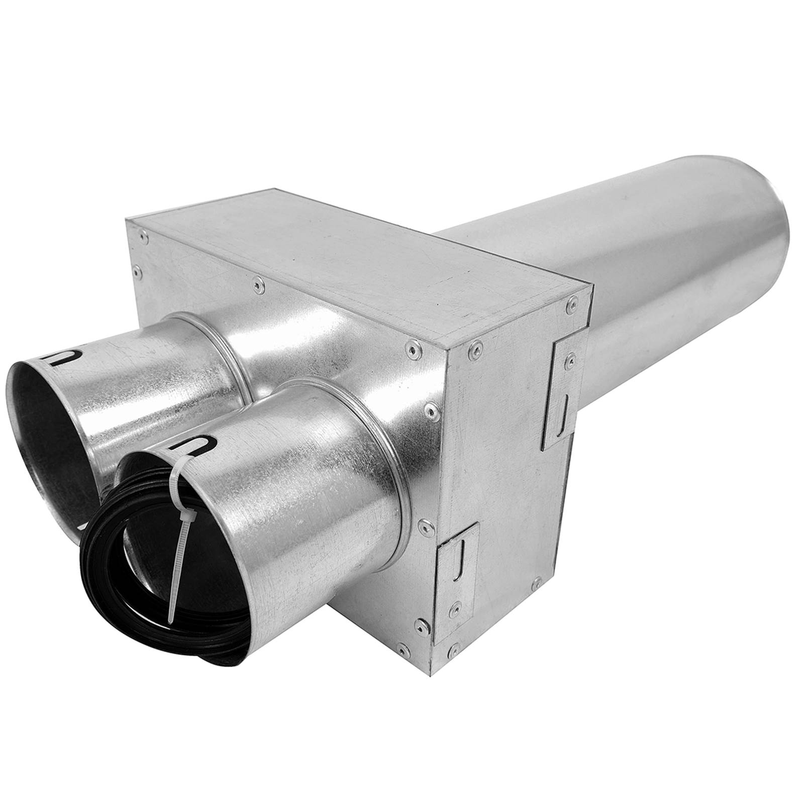 Fordeler lige ø125 - 2 muffer ø75 Fordeler lige ø125 - 2 muffer ø75