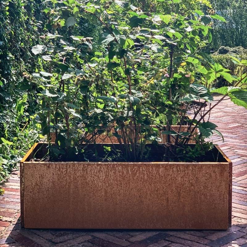 Højbede Land Classic, jern/rust (Bredde: 80 cm) Højbede Land Classic, jern/rust (Bredde: 80 cm)