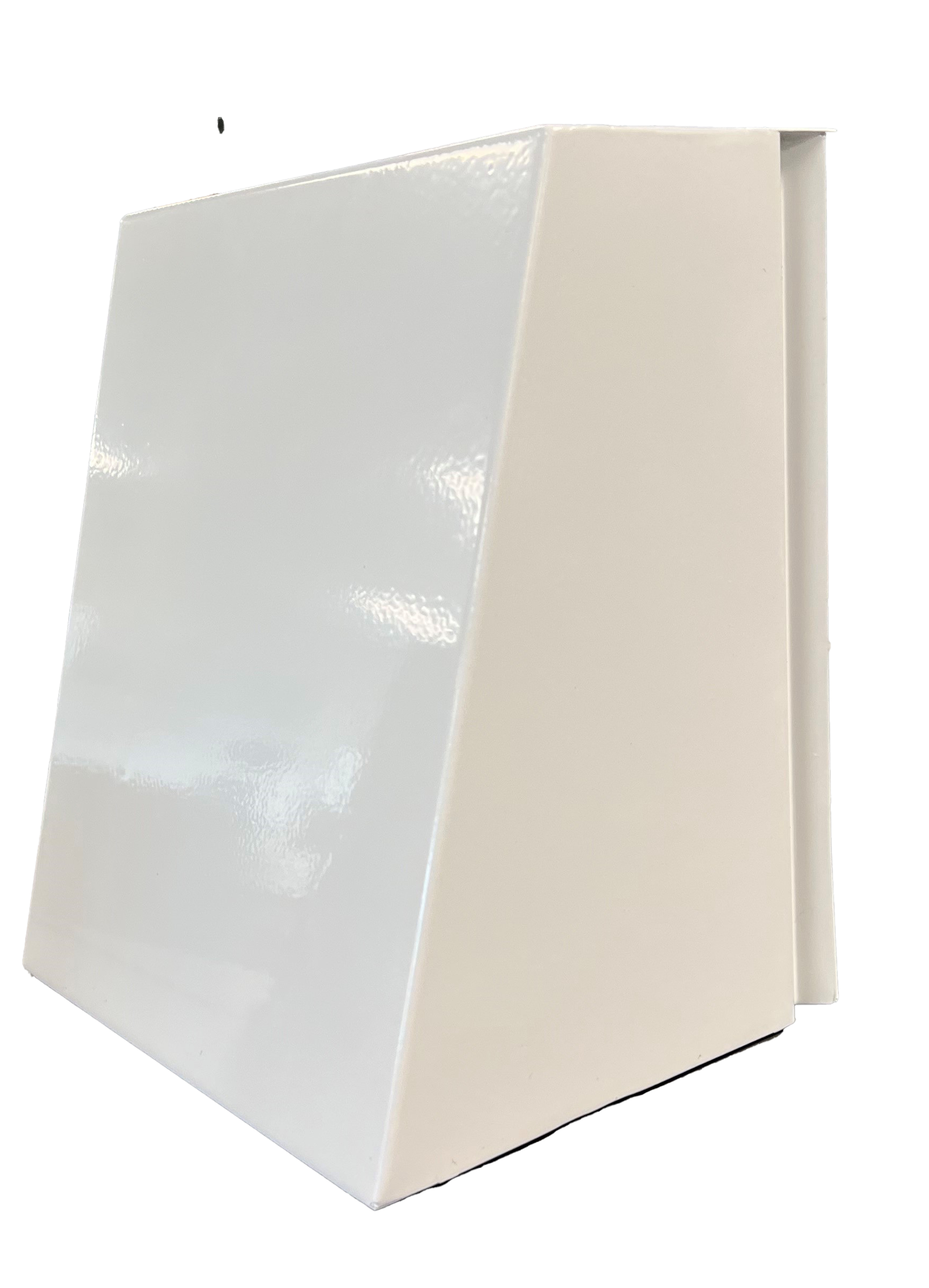 Yderdæksel m/lamelspjæld, hvidt/bredt Yderdæksel m/lamelspjæld, hvidt/bredt