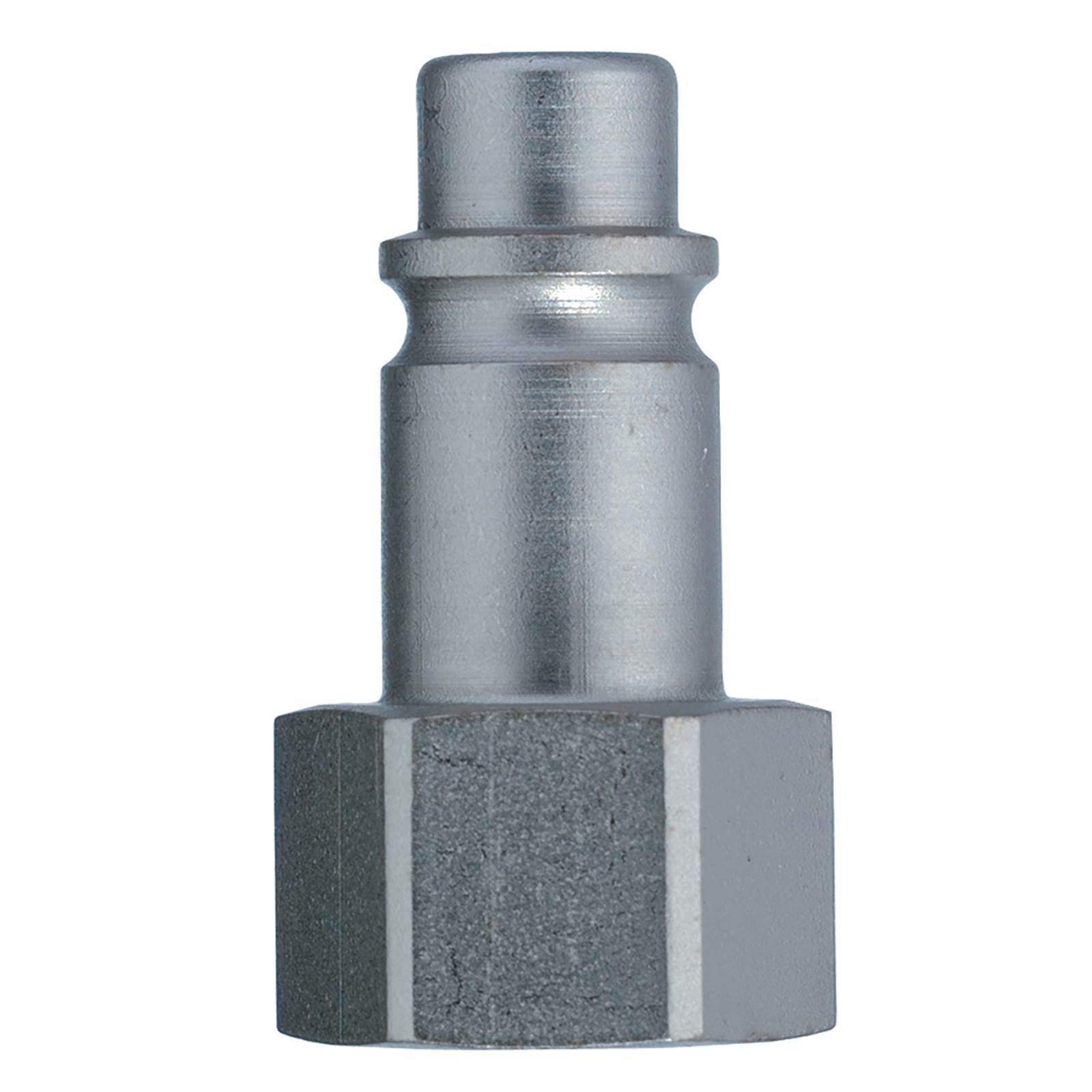 Rectus trykluftnippel 33, med indvendig gevind, forniklet stål Rectus trykluftnippel 33, med indvendig gevind, forniklet stål