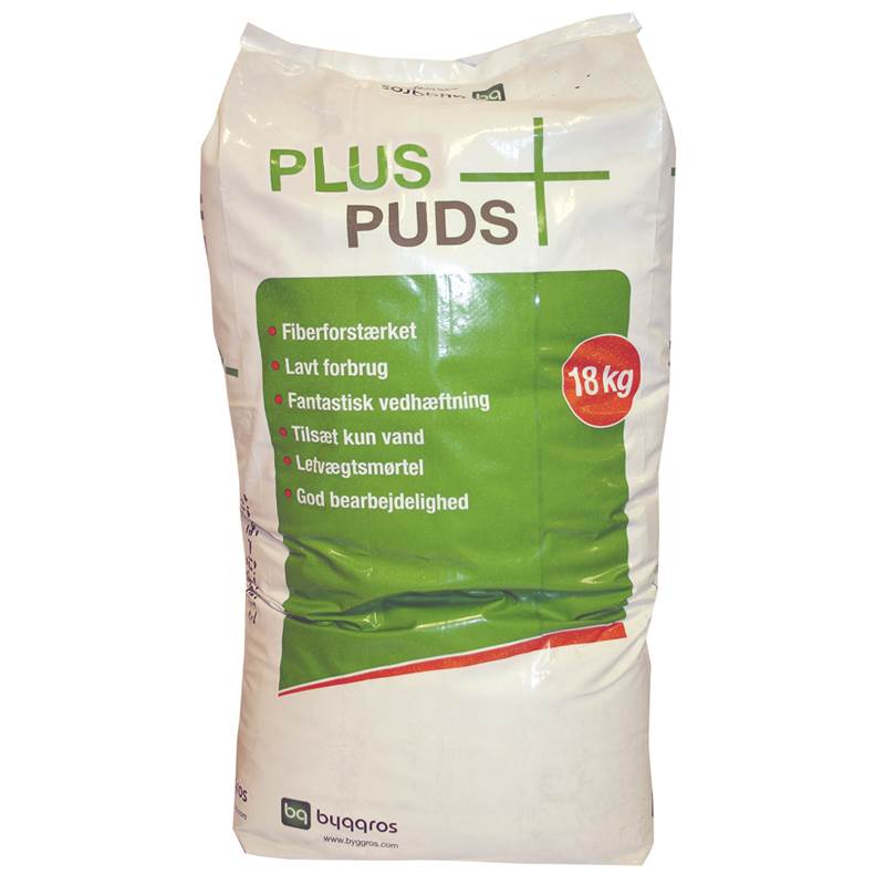 Plus Puds - Hæftemørtel  Plus Puds - Hæftemørtel
