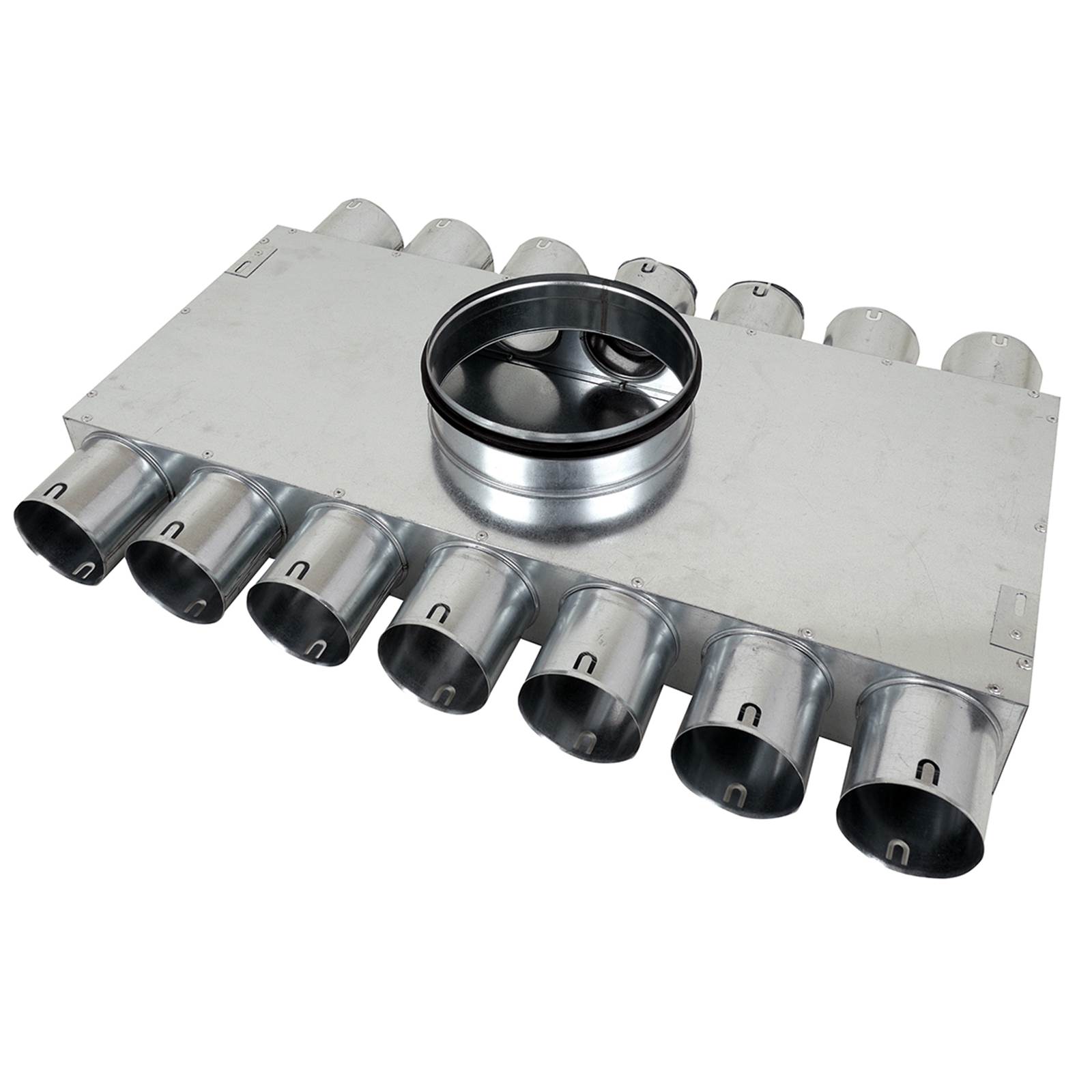 TriaAir Fordelerboks - ø160 nippel, 14 muffer - ø75 TriaAir Fordelerboks - ø160 nippel, 14 muffer - ø75