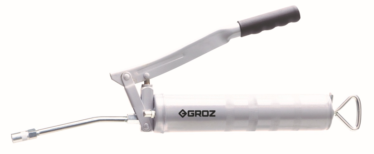 2-hånds fedtpresser med fast rør. Til patroner og løst fedt