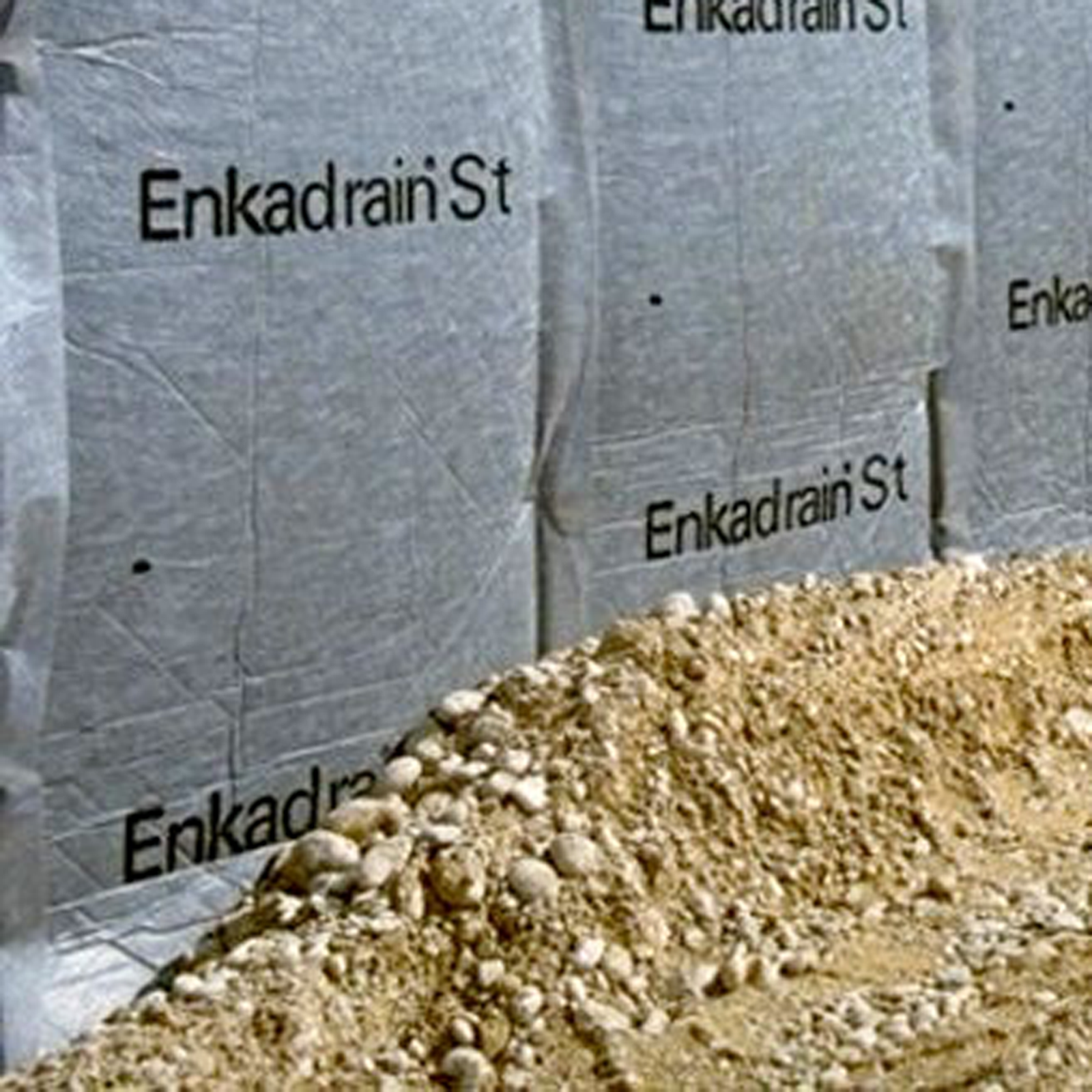 Enkadrain drænmåtte, vertkaldræning Enkadrain drænmåtte, vertkaldræning