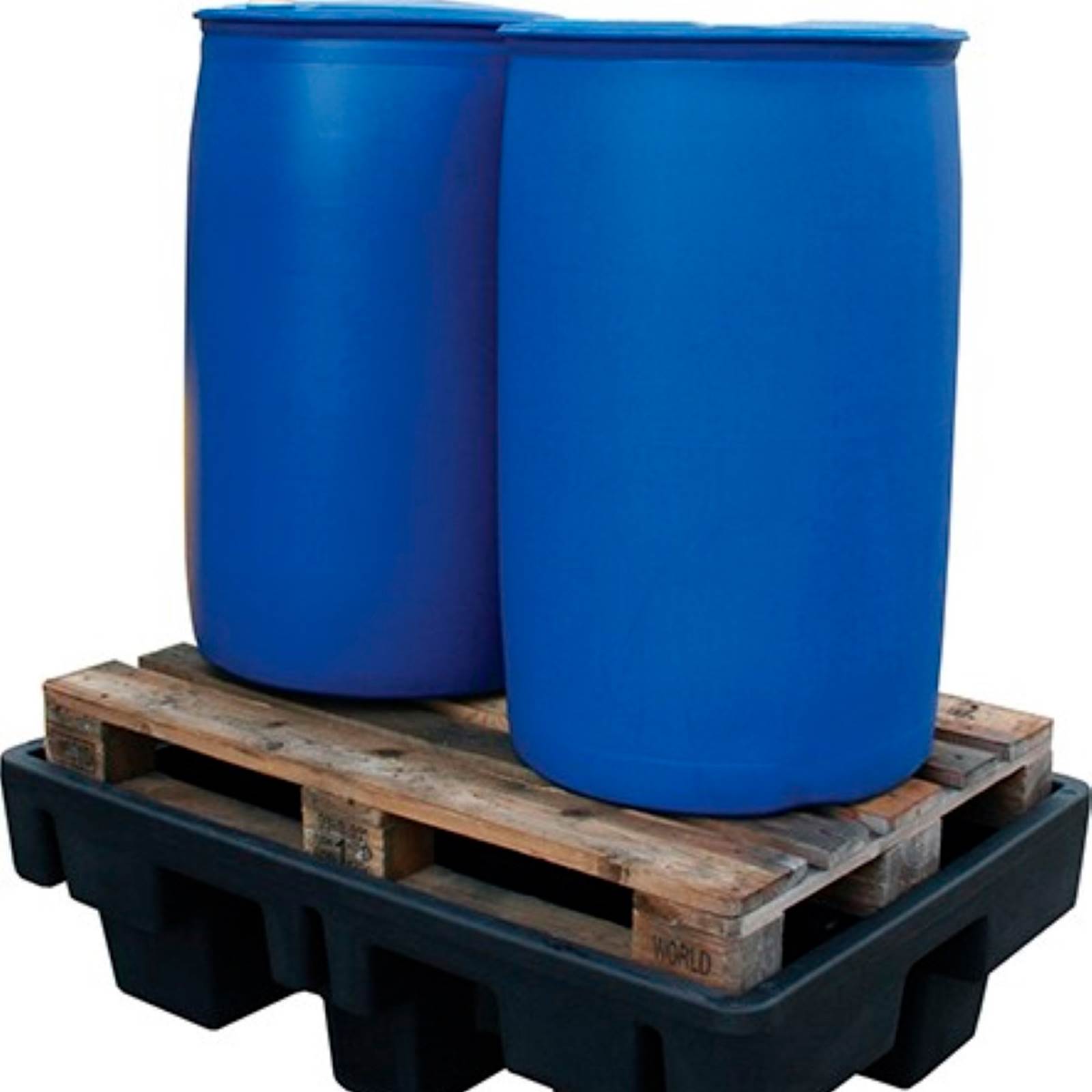 EuroSump olie opsamlingskar til 2 tromler EuroSump olie opsamlingskar til 2 tromler