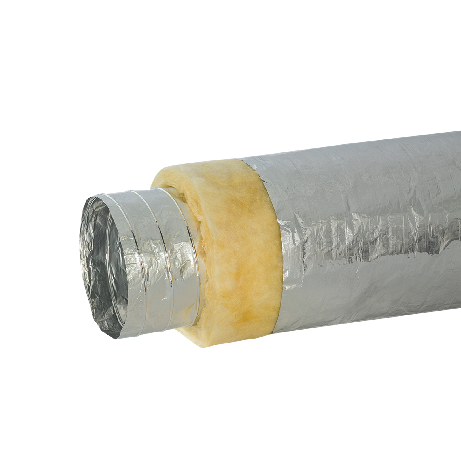 Alu-ventilationsslange til klimaanlæg, 25 mm isolering Alu-ventilationsslange til klimaanlæg, 25 mm isolering