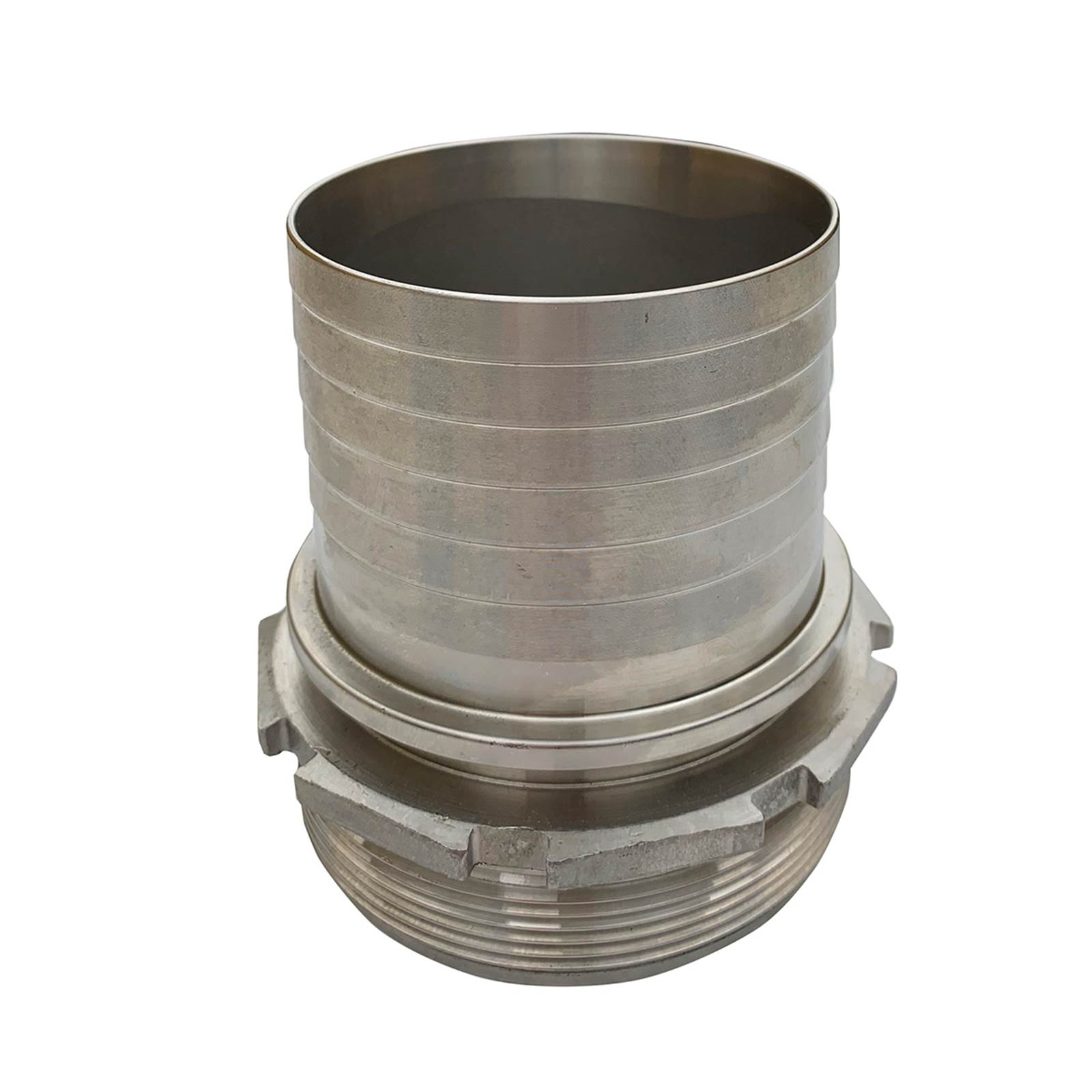 Slangestuds, rustfrit stål Slangestuds, rustfrit stål