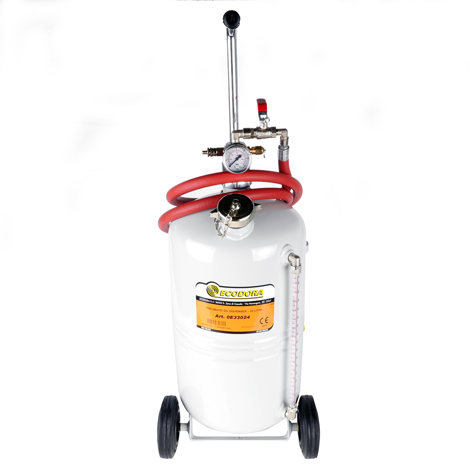 Oliedispenser til trykluft 24 L - vogn Oliedispenser til trykluft 24 L - vogn