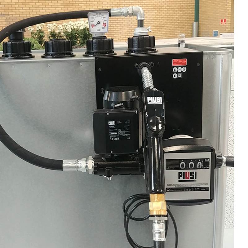 Dieseltank/pumpe/tæller/aut. Dieseltank/pumpe/tæller/aut.