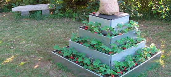 Odlingslådeset - Pyramid 4 nivåer