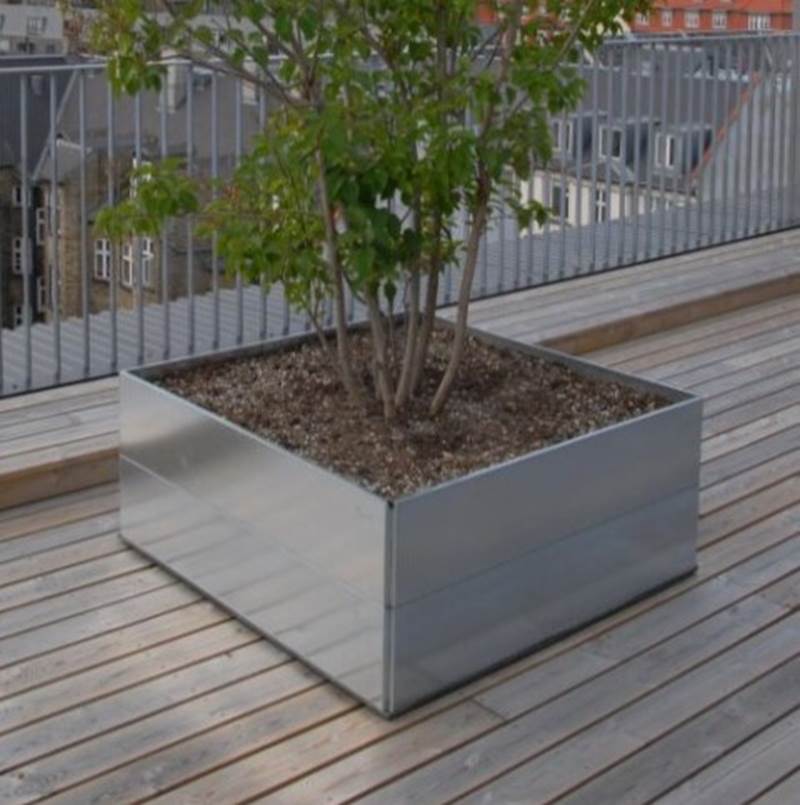 Højbede Land Modern, galvaniseret (Bredde: 120 cm) Højbede Land Modern, galvaniseret (Bredde: 120 cm)