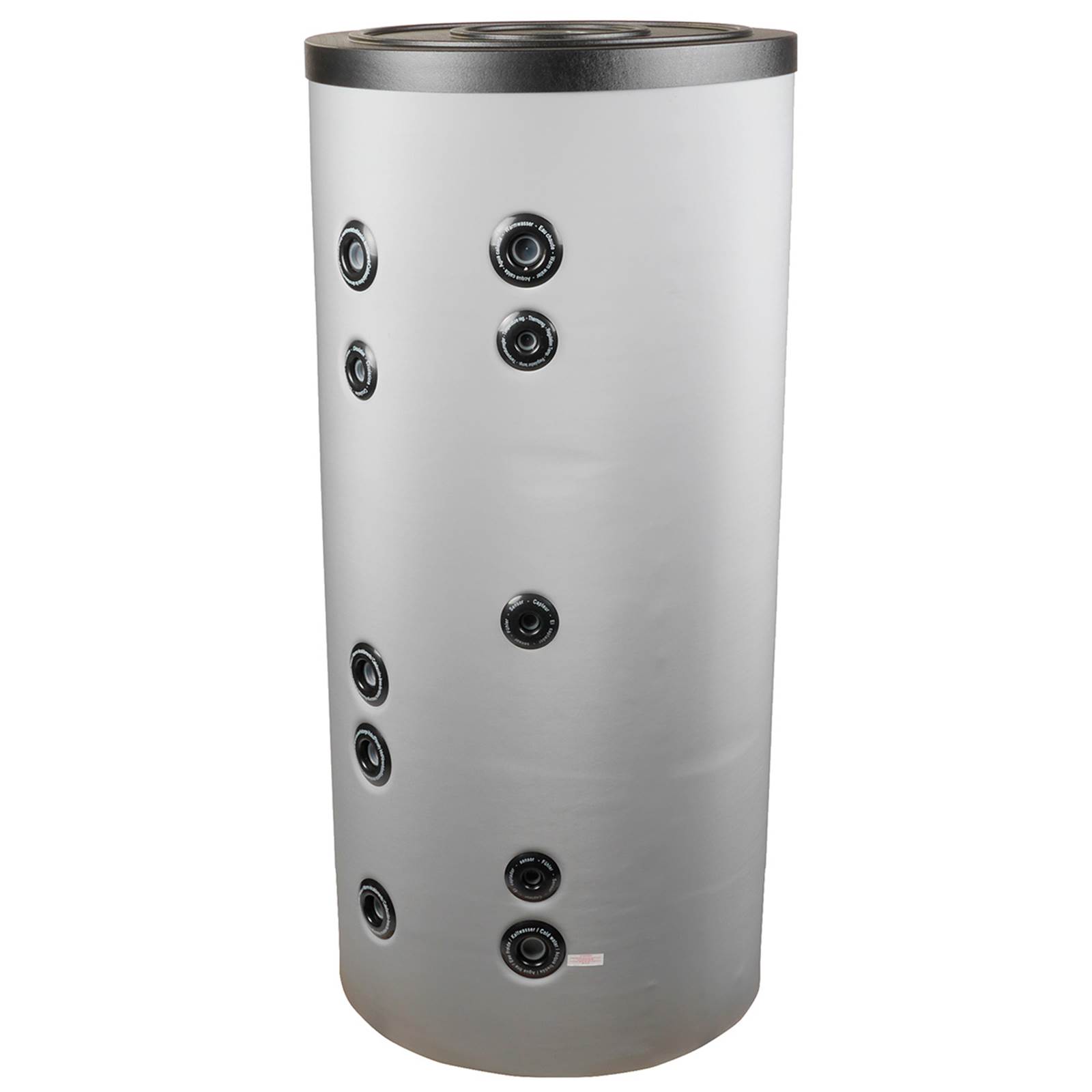 Varmtvandsbeholder til solvarme og varmepumpe - 2 spiraler Varmtvandsbeholder til solvarme og varmepumpe - 2 spiraler