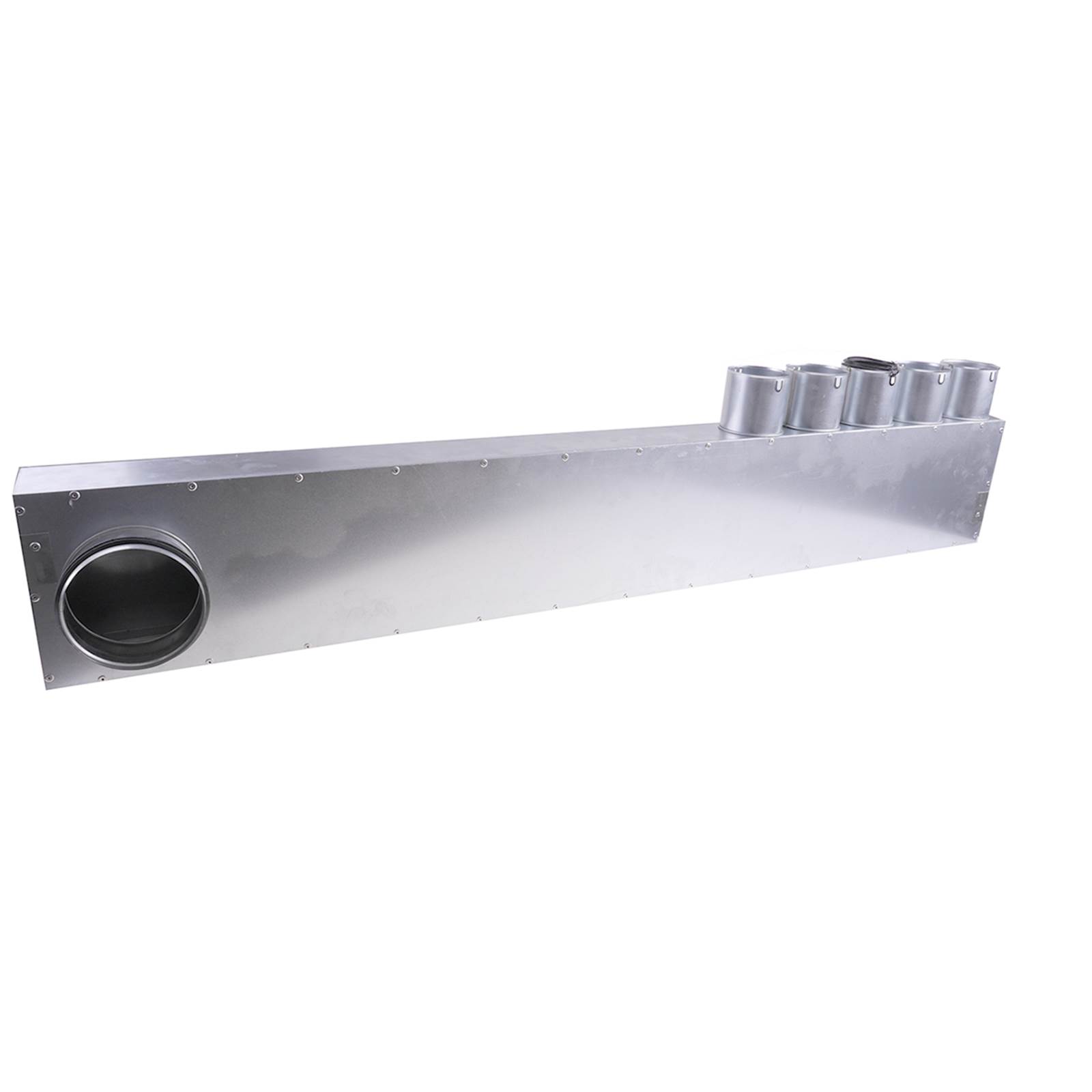 Triair fordelerboks, ø125 nippel, 5 muffer - ø75 (højre) Triair fordelerboks, ø125 nippel, 5 muffer - ø75 (højre)