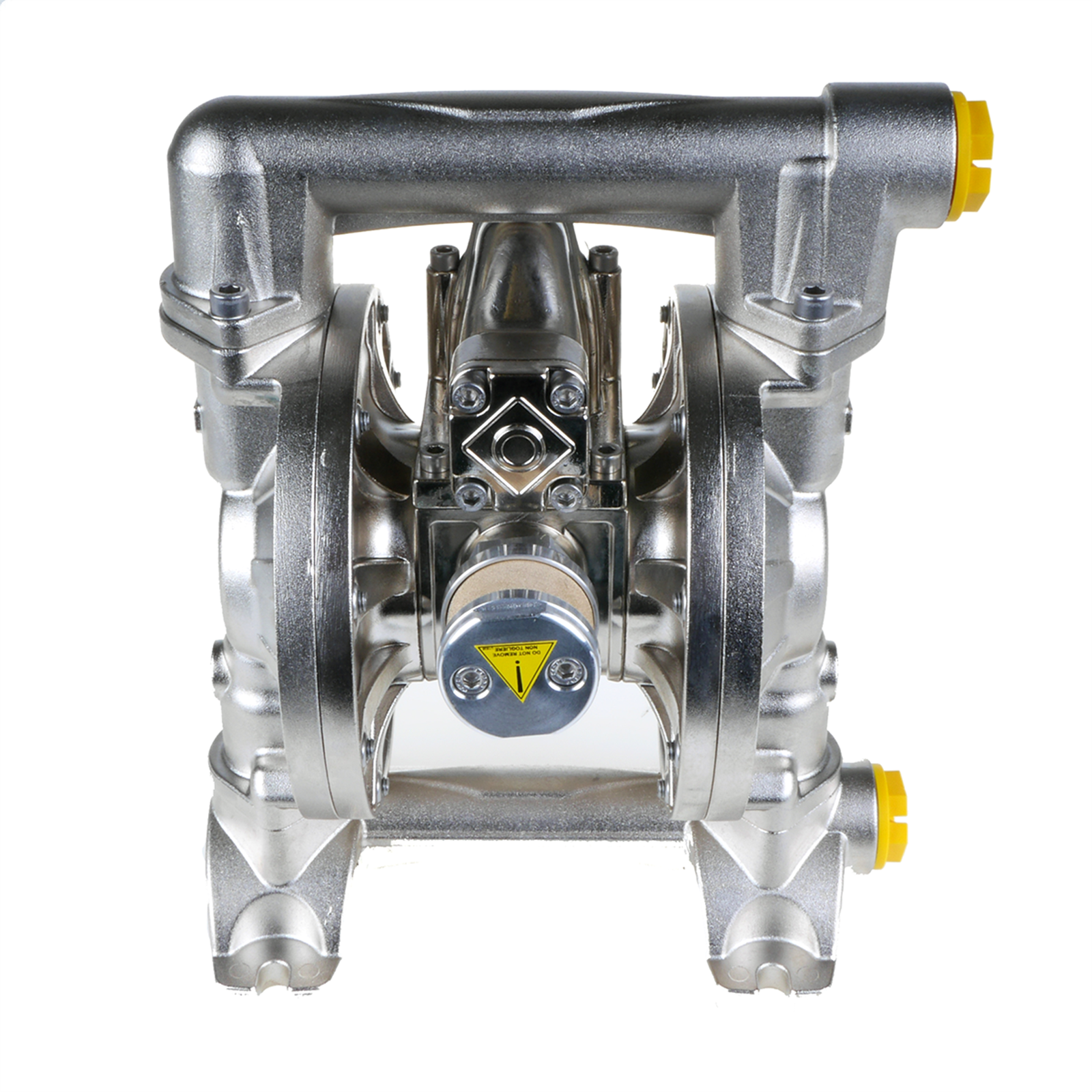 Membranpumpe 3/4" set fra siden  Membranpumpe 3/4" set fra siden