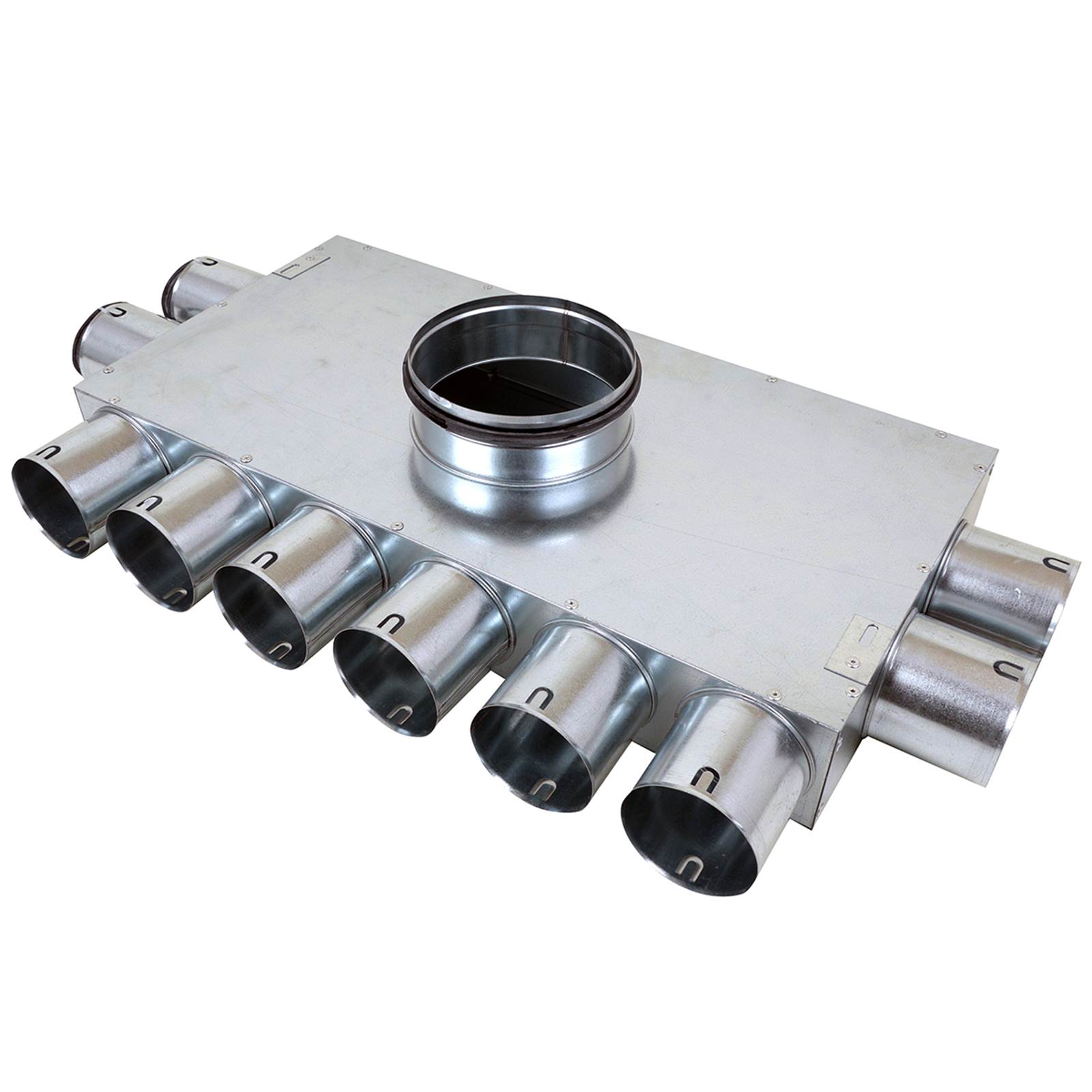 TriaAir fordelerboks, ø 200 nippel, 10 muffer TriaAir fordelerboks, ø 200 nippel, 10 muffer