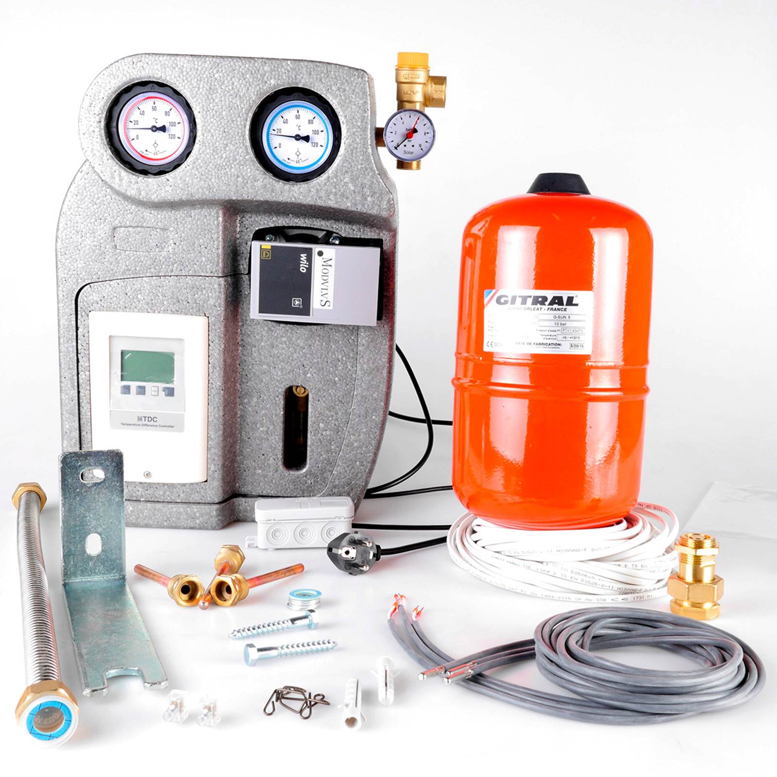 Solvarmestyring - Solvarme fra BG Flux Solvarmestyring - Solvarme fra BG Flux