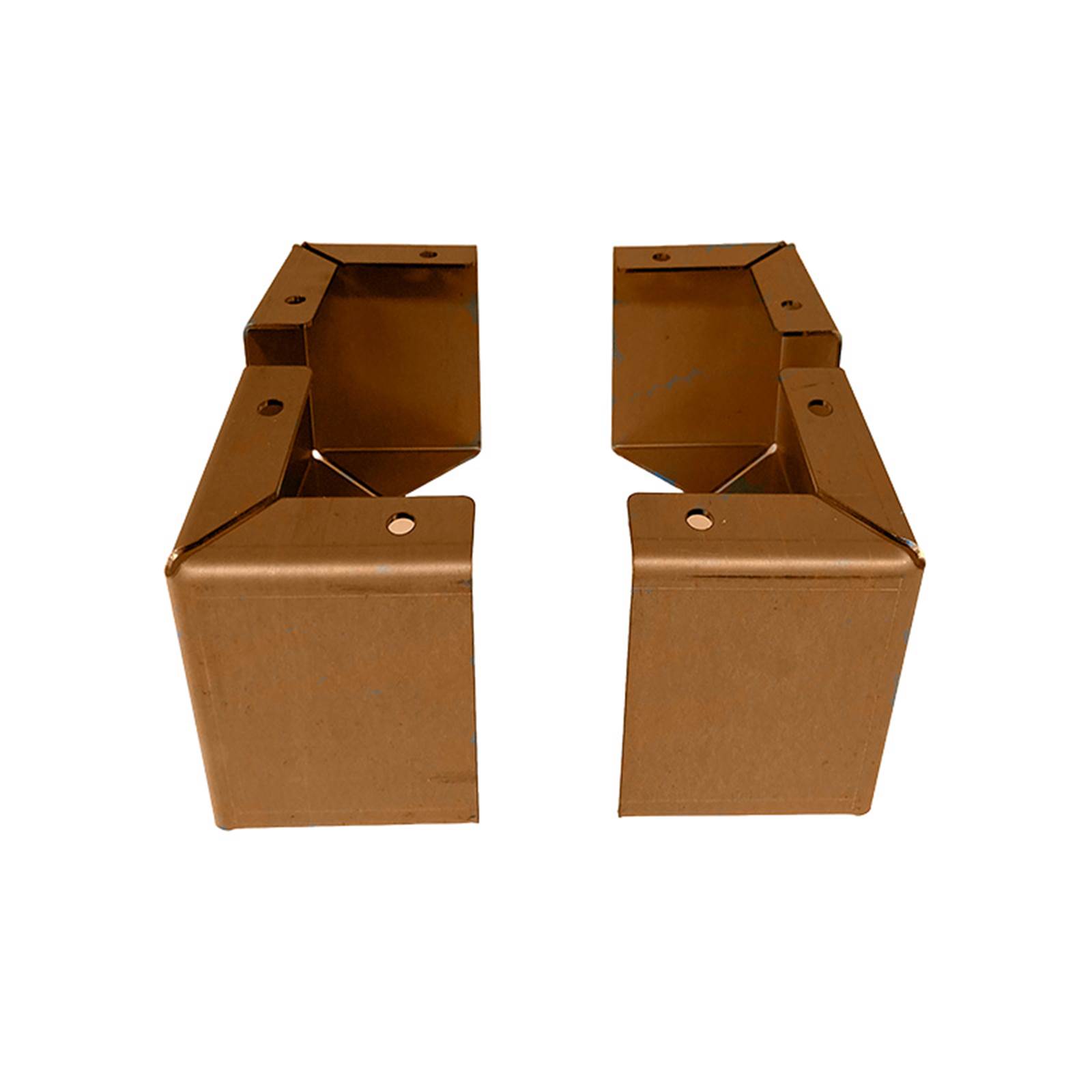 Benset för blomlådor - corten Benset för blomlådor - corten