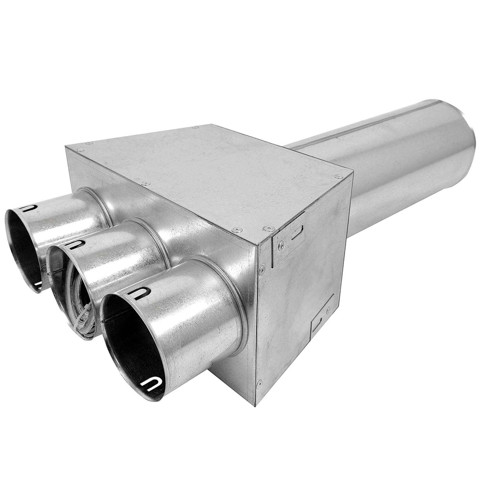 Fordeler lige ø125 - 3 muffer ø75 Fordeler lige ø125 - 3 muffer ø75