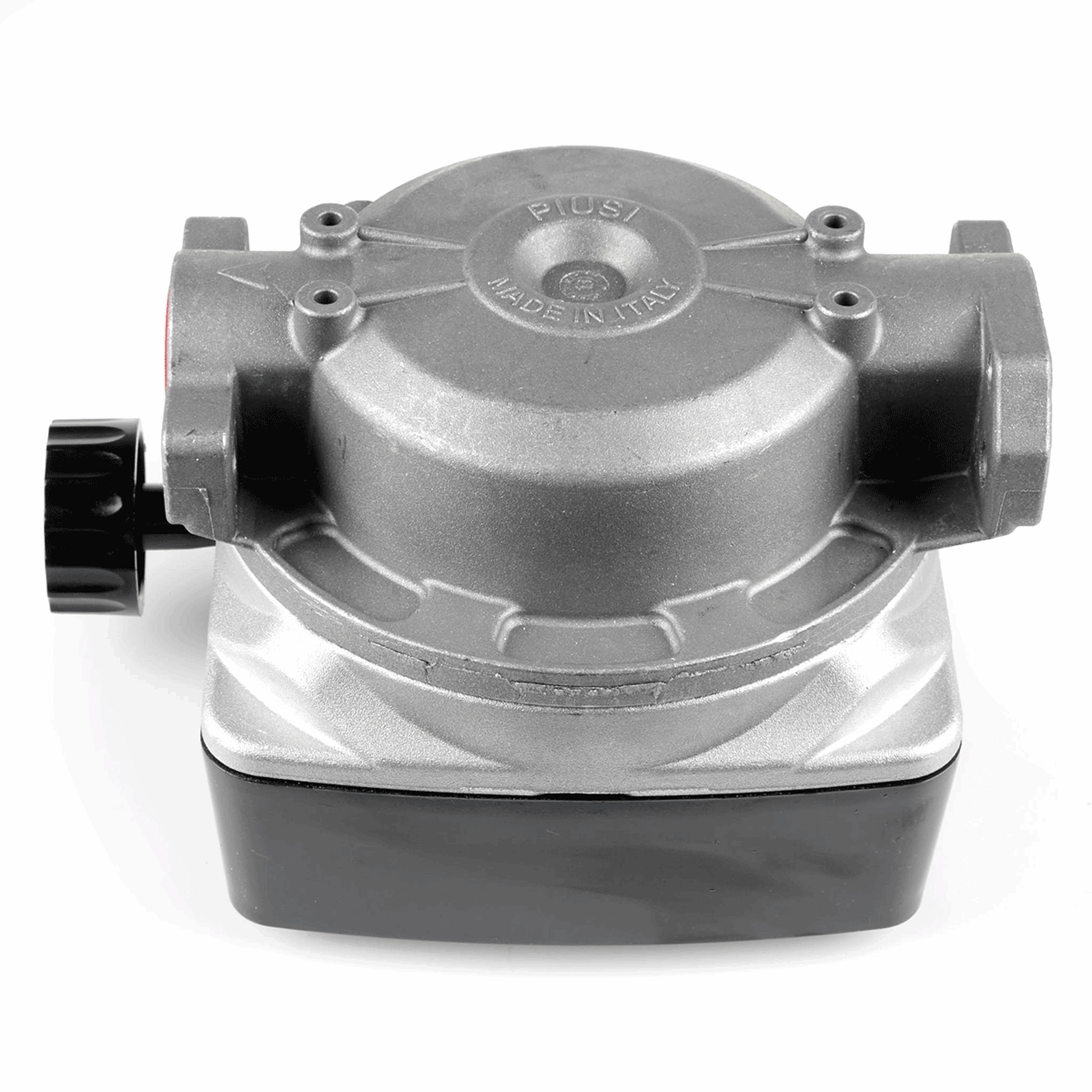 Dieselolietæller fra Piusi set fra bunden  Dieselolietæller fra Piusi set fra bunden