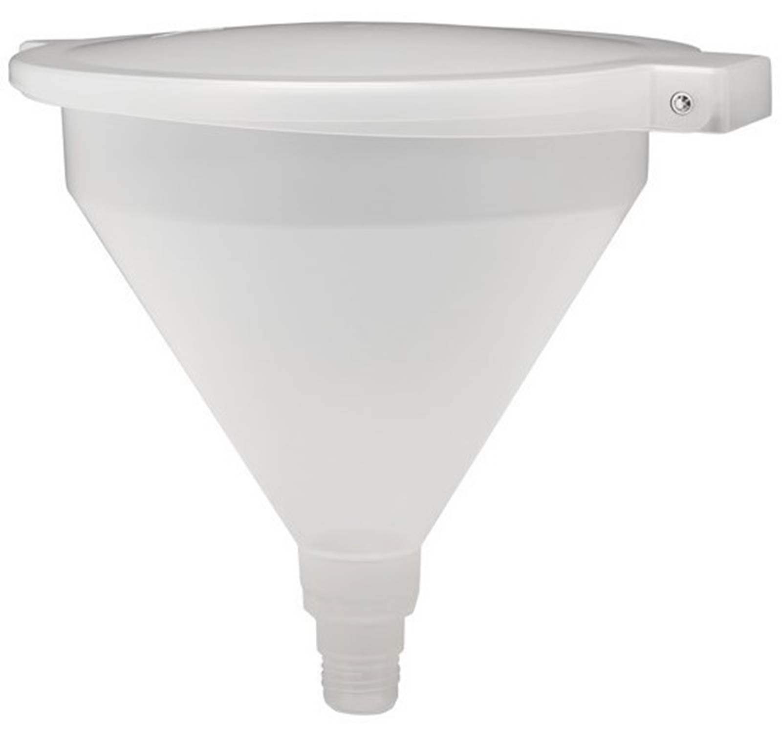 Olietragt med låg og adaptor Olietragt med låg og adaptor